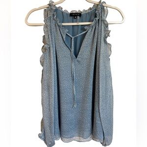 1. State Floral Print Sleeveless Blouse